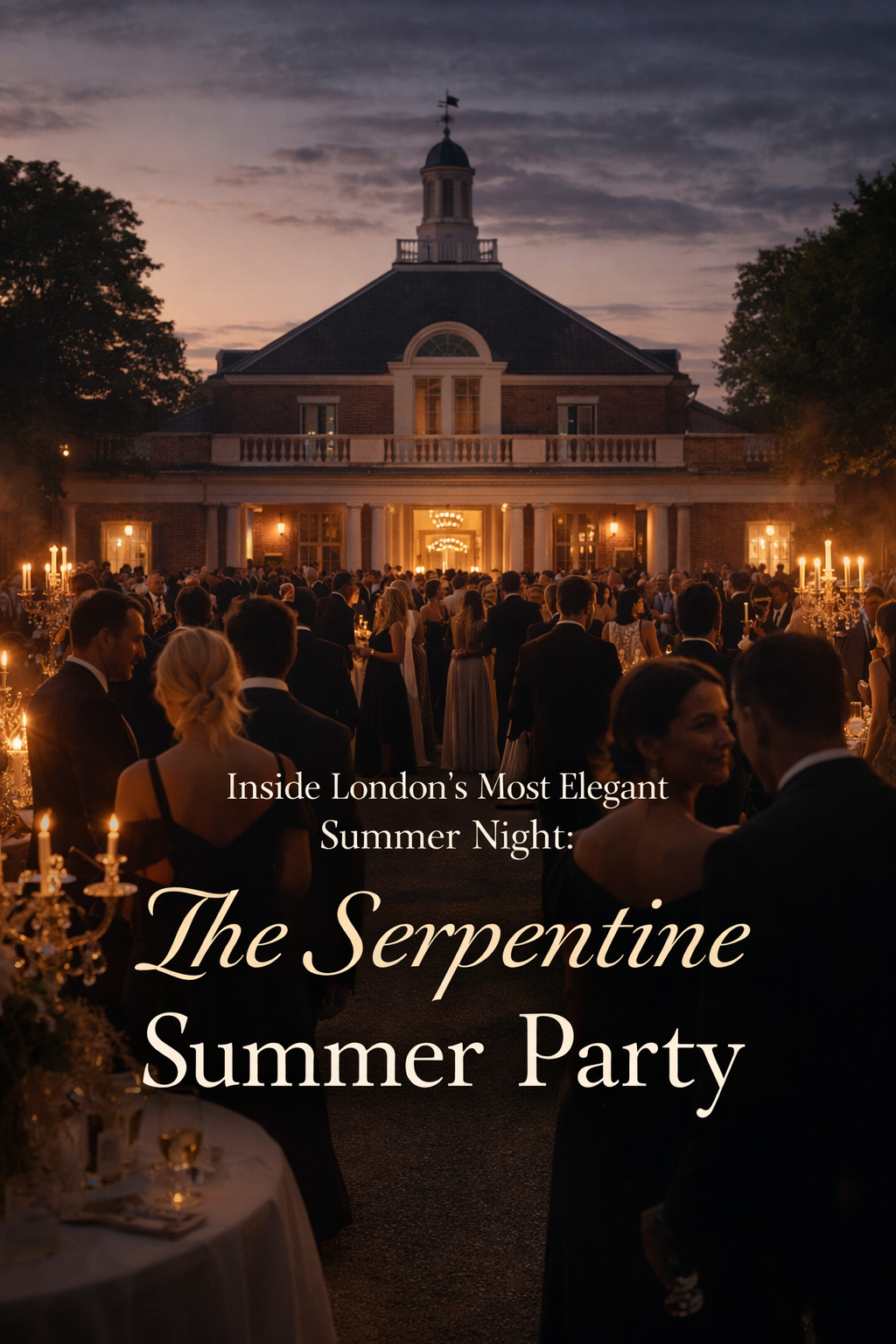 Inside London’s Most Elegant Summer Night: The Serpentine Summer Party