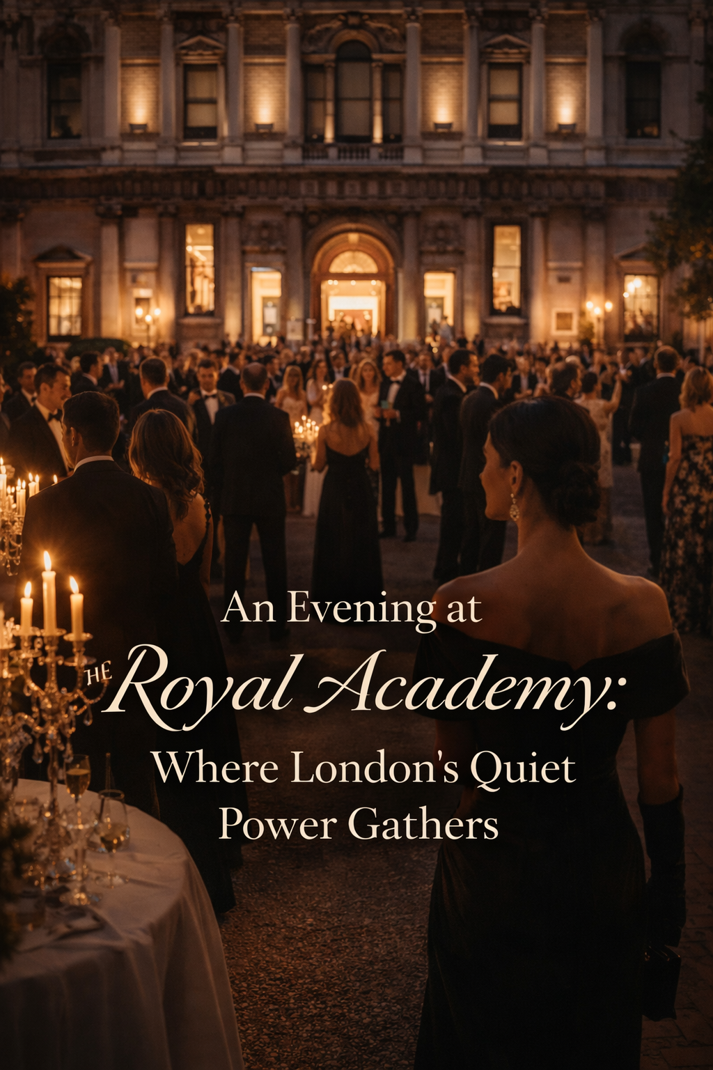 An Evening at the Royal Academy: Where London’s Quiet Power Gathers
